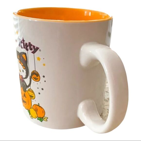 New Sanrio Hello Kitty Halloween Cat Pumpkin 2021 mug 20 Oz - Picture 4 of 5
